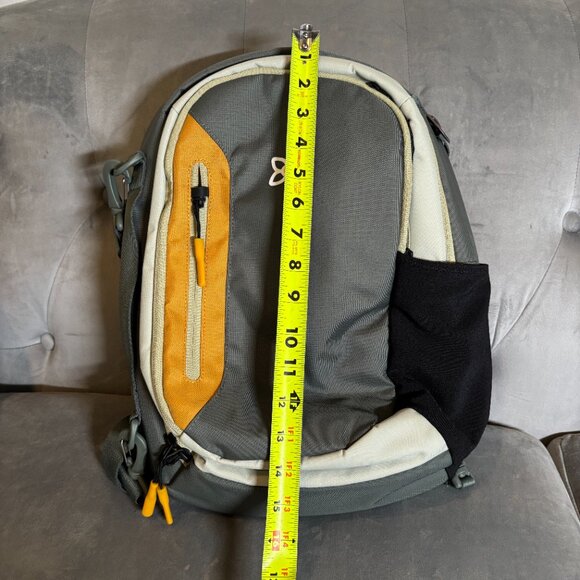 Sherpani x REI Co-op Anti-Theft Travel Backpack Olive/Yellow Women - Picture 3 of 7